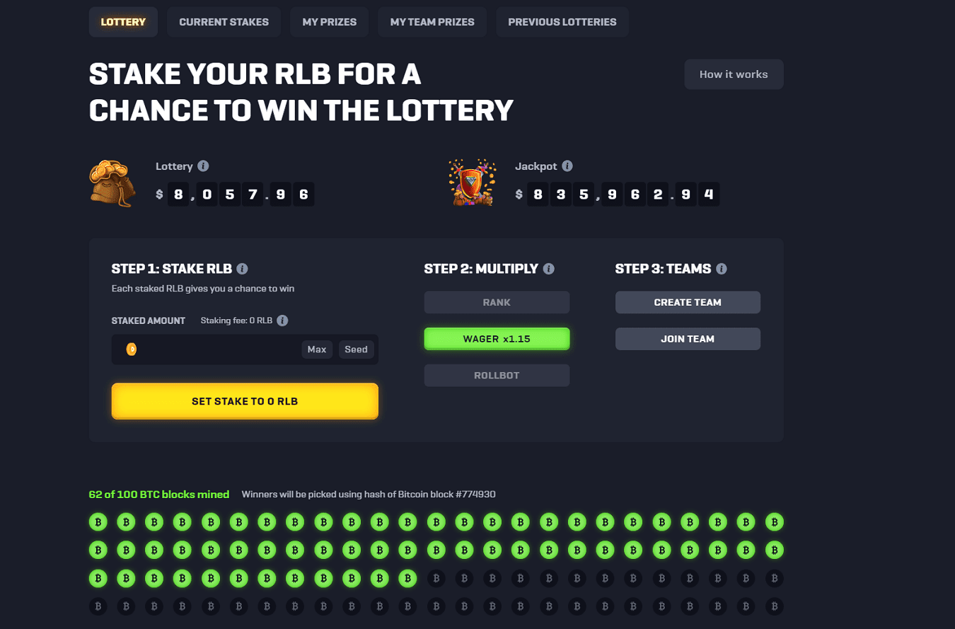 RLB Lottery