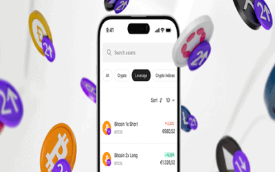 Bitpanda lanserar handel med krypto hävstångseffekter