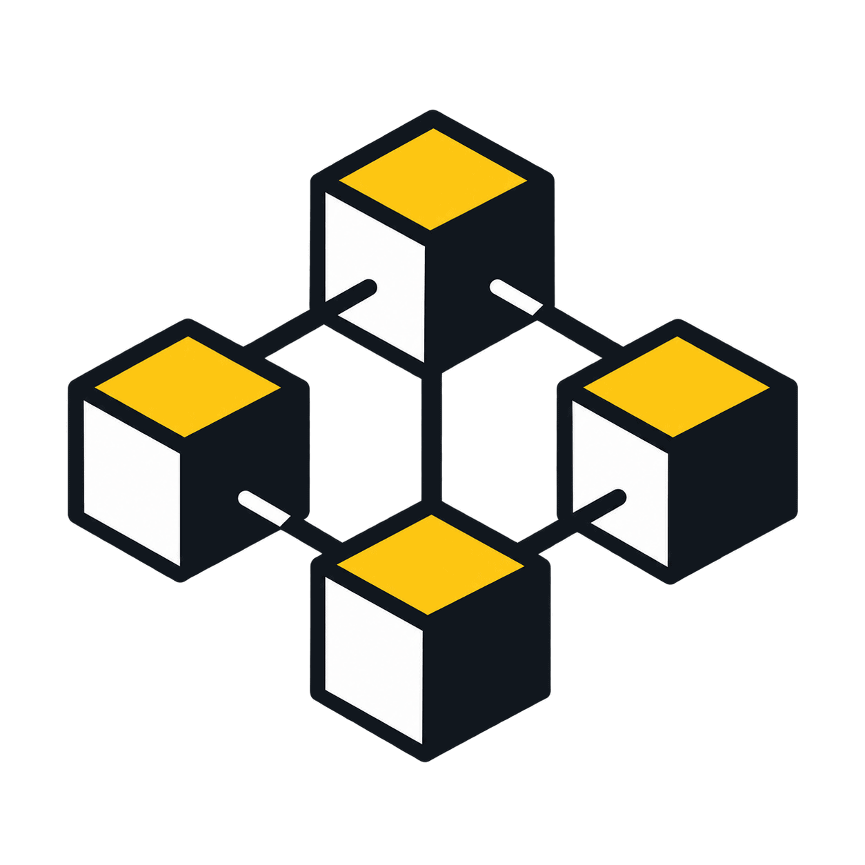 Blockchain explained: connected blocks in a blockchain network