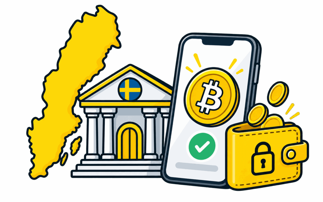 Comprare crypto in Svezia (2026): Swish, SEK e bonifici